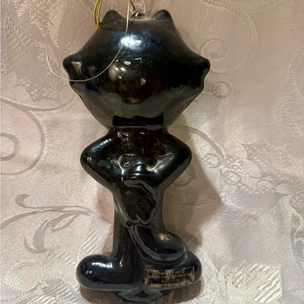 FELIX THE CAT MIDWEST OF CANNON FALLS EXCLUSIVE LICENSED GLASS ORNAMENT RARE